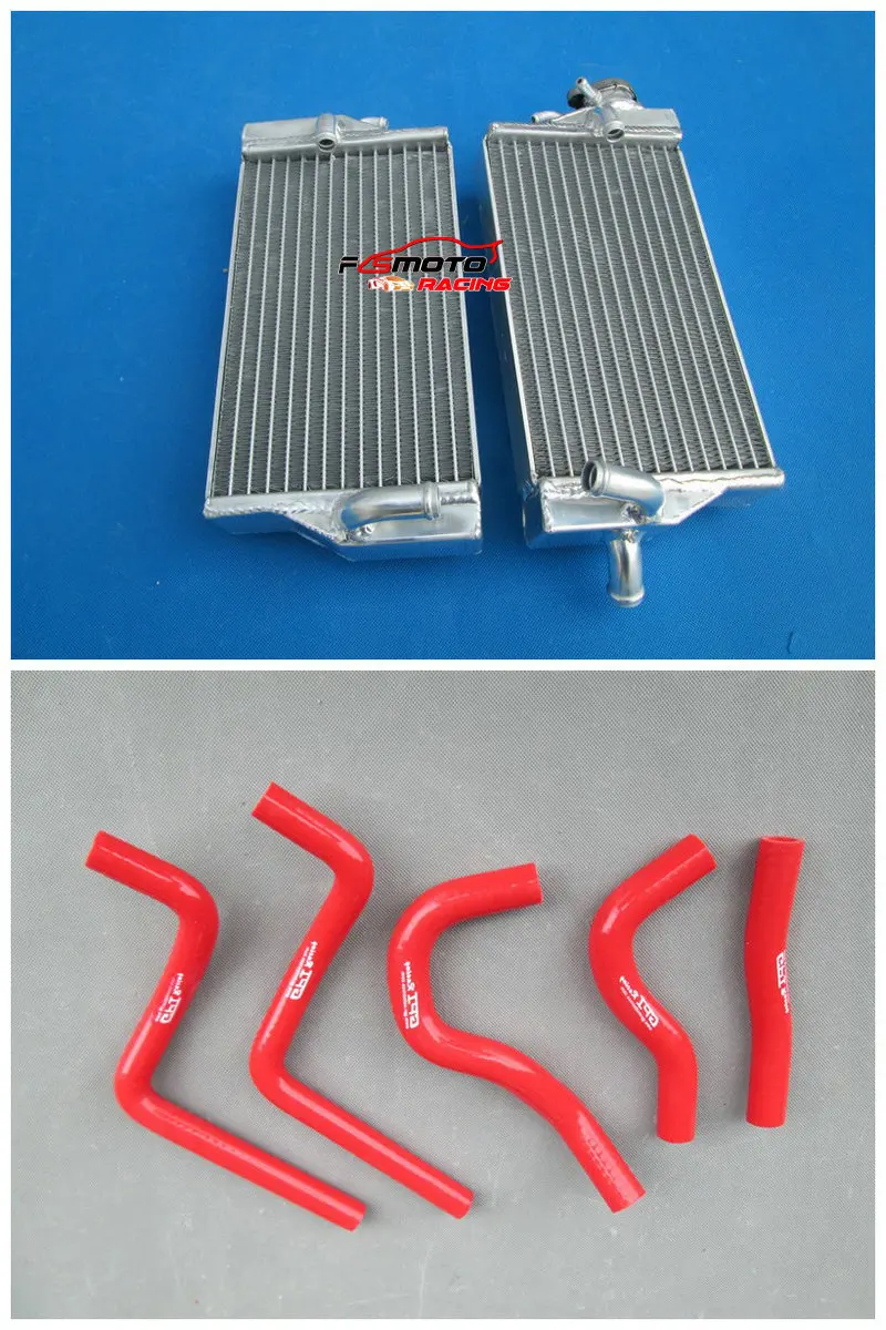 

Aluminum Radiator + Silicone Hose For 2002 2003 Honda CR 125 R CR125R CR125 03