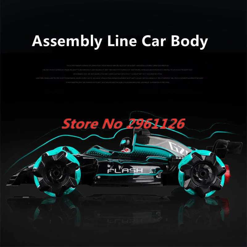 Gesture Sensor  Spray Smoke Car RC Watch Spray Drift Stunt Car 360 degree Rotation RC Stunt Twisting Car with Light Music Gift
