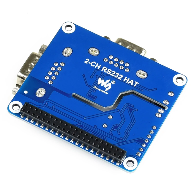 2-channel Isolated Board Raspberry Pi 4 RS232 Expansion Board SC16IS752 SP3232 Solution Multi Onboard Protection Circuits RPI