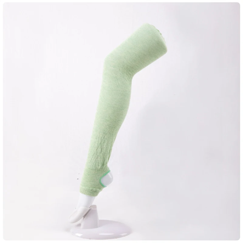 Summer Thin Slouch Socks Women Cotton Leg Warmer Thigh High Stocking Ladies Dance Pilates Yoga Training Sportswear Long Socks