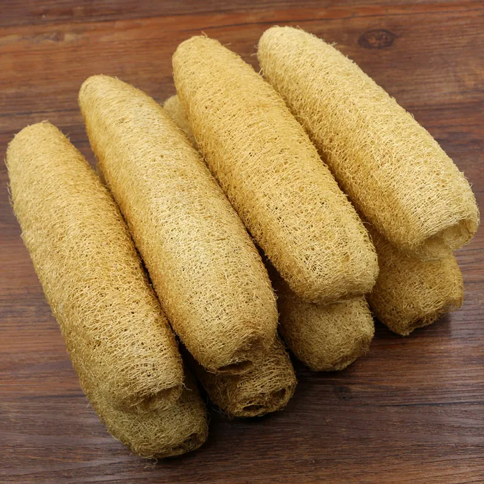 20-40CM Loofah Sponge For Body Exfoliating Kitchen Bathroom Accessori Long Luffa Soap Back Scrubber Full Cellulose Board Shower