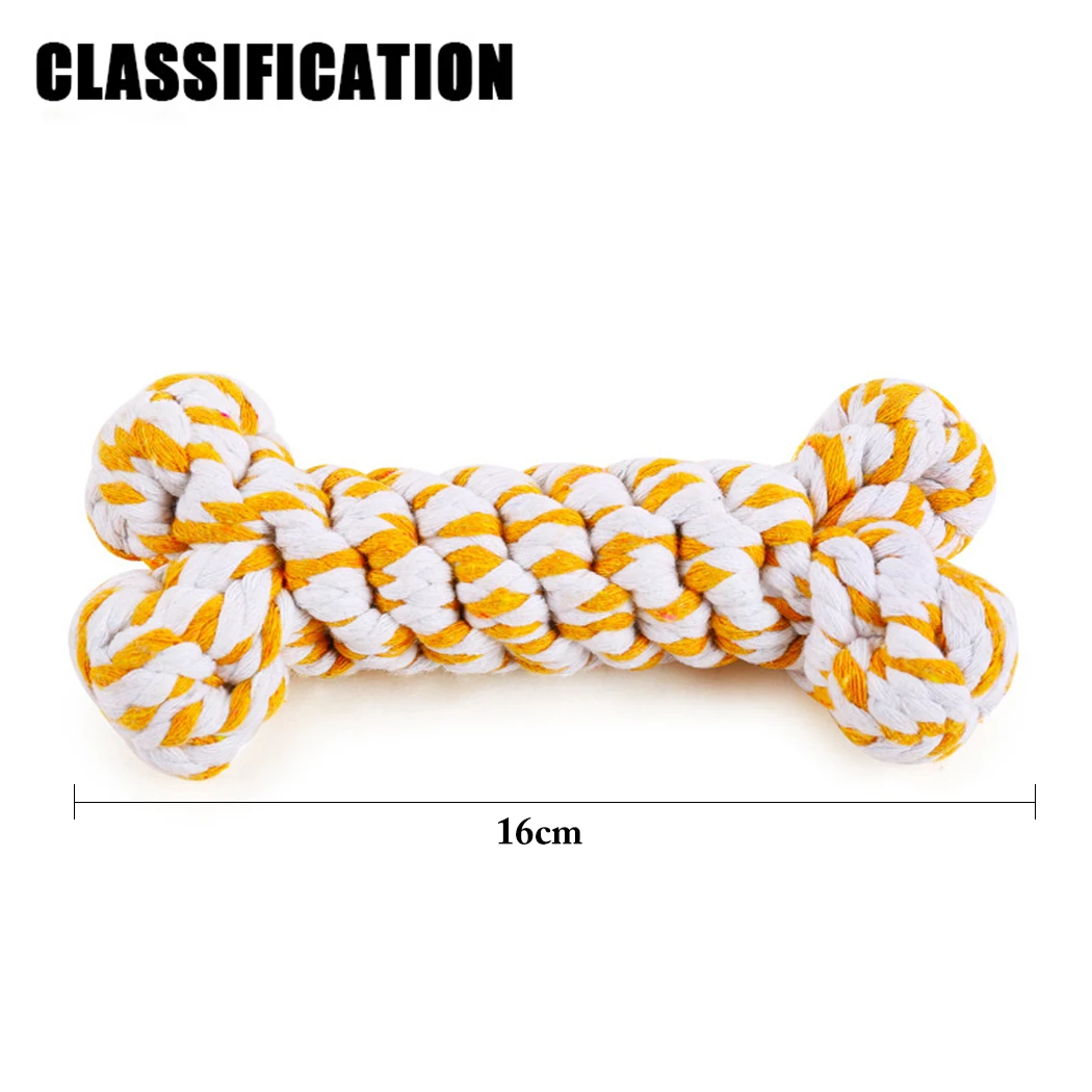 High Quality Pet Chew Rope Creative Bite-Resistant Dog Rope Toy Dog Teething Toy For Puppies Pet Training Supplies Dropshipping