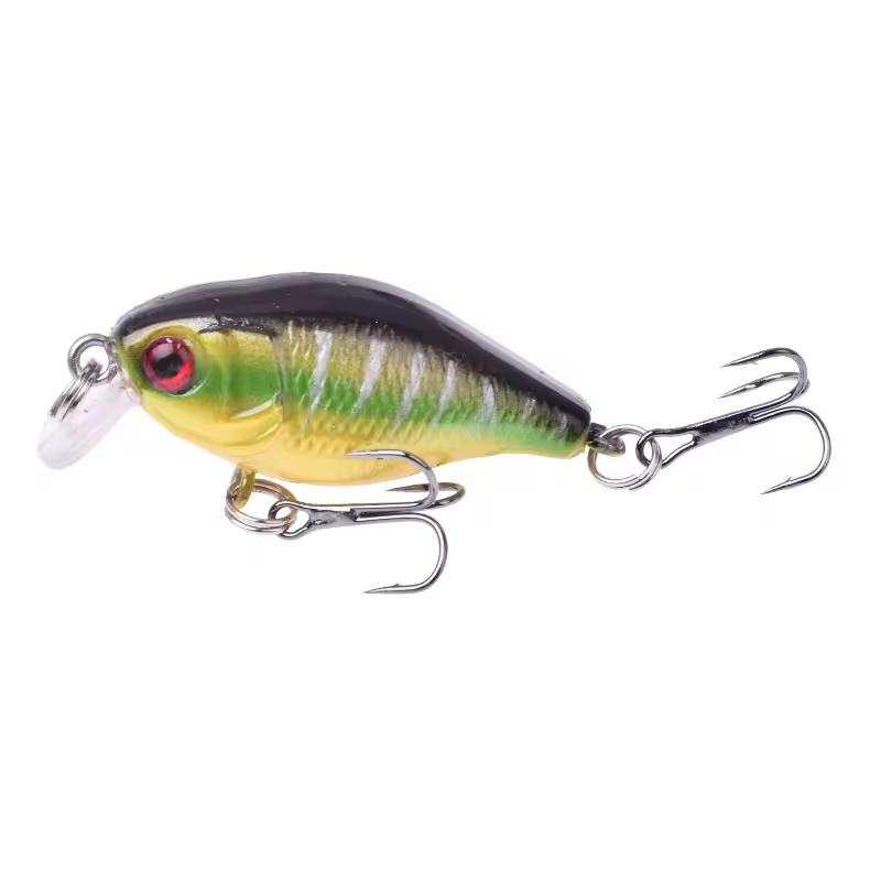 Crankbait Minnow Fishing Lure 45mm 4g Wobblers Artificial Hard Bait Floating Sea Bass Lure Plastic Fish Fishing Tackle