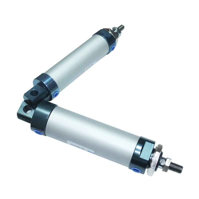 SHENLIN Stainless Steel MA32 Type 32mm Bore 25/50/75/100/125/150/175/200/250/300/400/500mm Stroke Pneumatic Air Cylinder