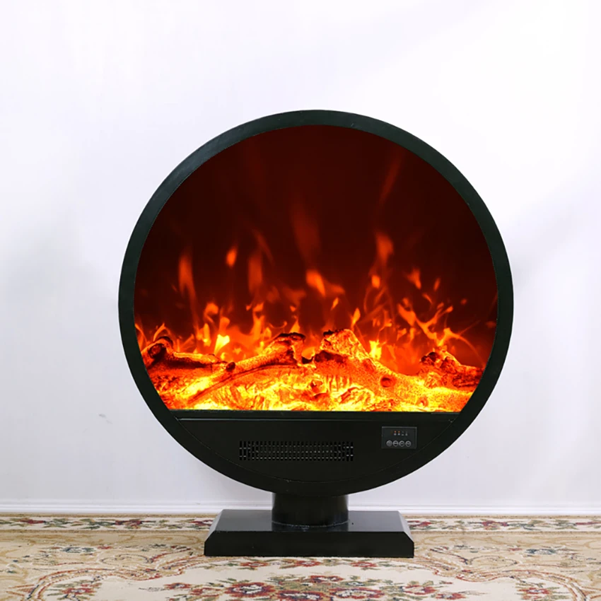 1500w lareira elétrica firebox simulação chama queimador artificial emulacional carvão chama decoração sala aquecedor 220v/110v