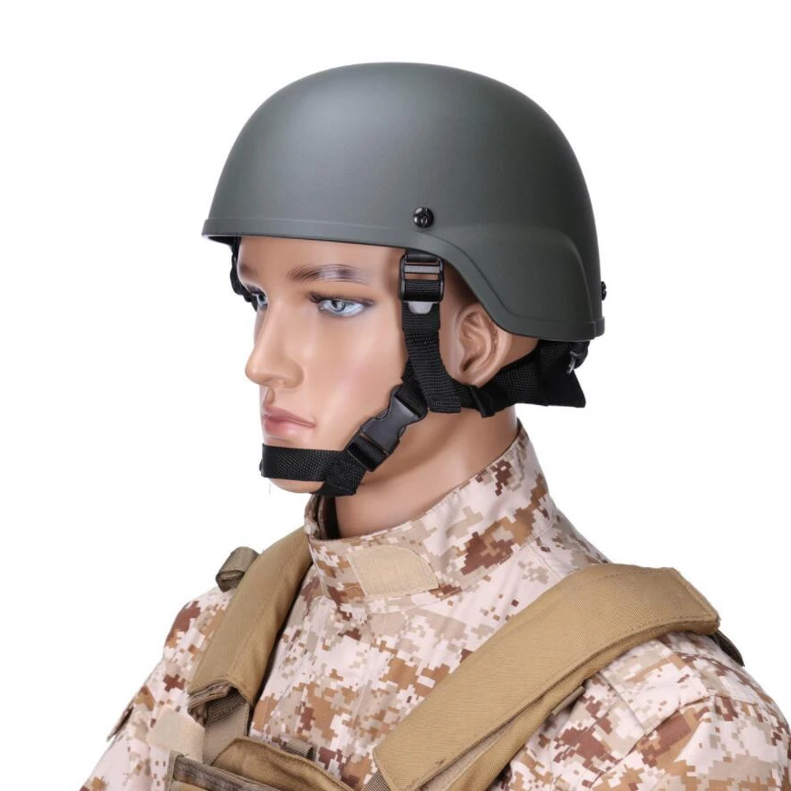 Tactical Military Field Army Helmet MICH 2000 Unisex Plastic Helmet Combat Motorcycle Riding Helmets Protection Gear