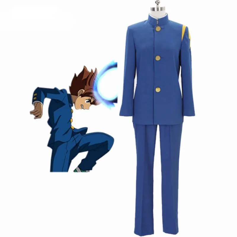 

Inazuma.Eleven.Go Raimon High School Winter School Uniform Anime Cosplay Costume Customize