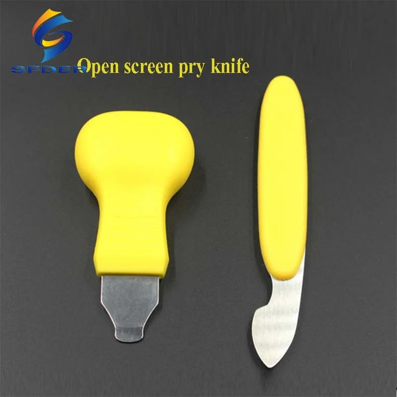 3pcs/lot HMT-340 Metal Crowbar Open Screen Disassemble Pry Knife Repair Tool For IPhone IPad Tablet Phone Repair Tools