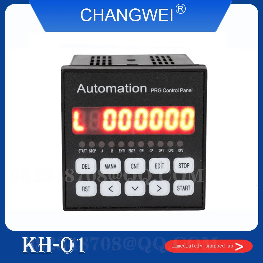 KH-01 CNC Uniaxial motor paso a paso controlador de movimiento controlador automatización PRG Control Panel 220V