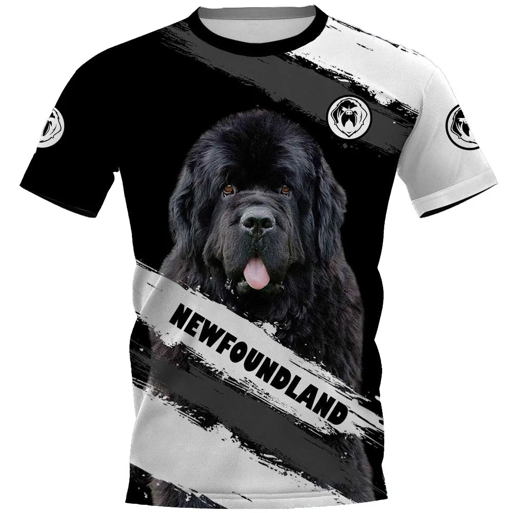 HX Belgian Malinois T-shirt 3D Graphic Dog Better Than Life T-shirts All Print Animals Pullover Tees Harajuku Streetwear