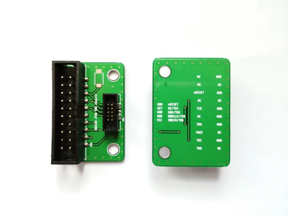 ピッチ20ピン2.54ピッチxds100 jtag 10ピン1.27mmピッチ