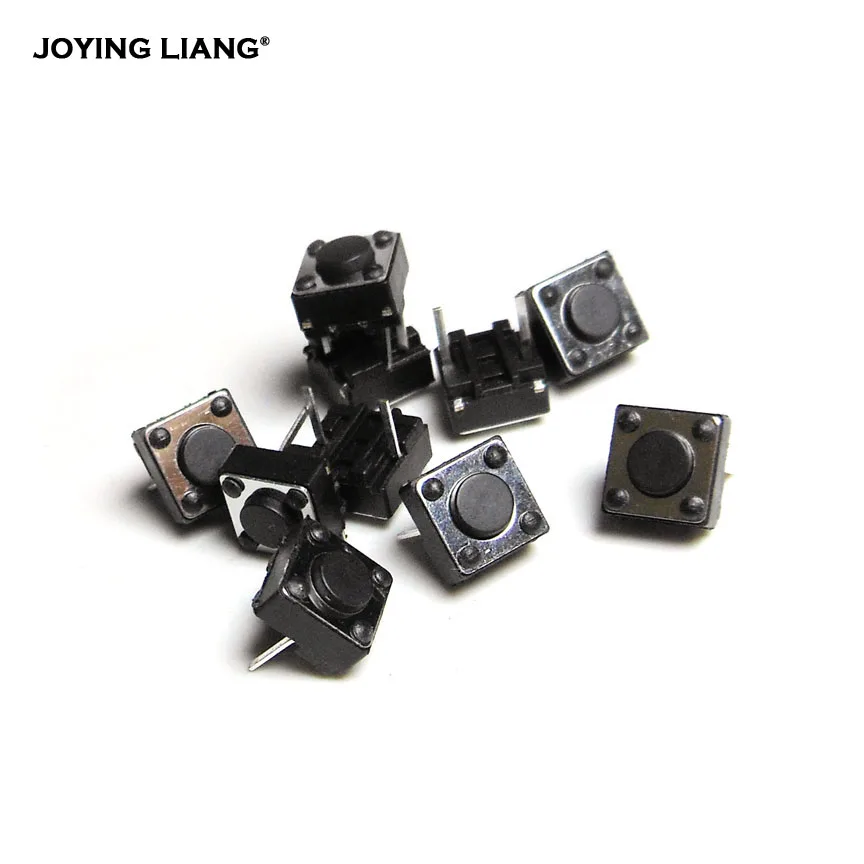 6*6*4.3mm Micro Square Switch Two Feet Mini Push Button Switches 6x6x4.3 10pcs/lot