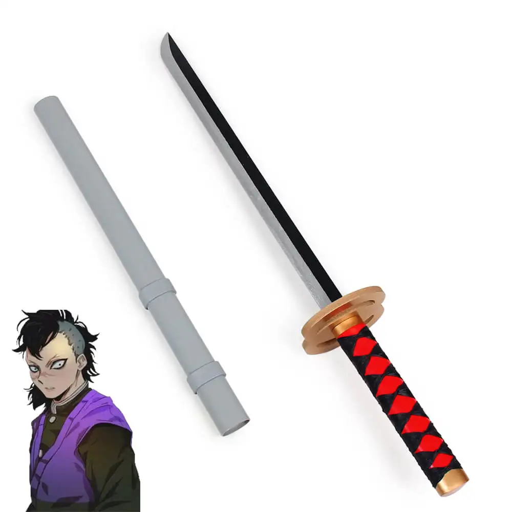 Demon Slayer Kimetsu no Yaiba Genya Shinazugawa Prop Cosplay Replica Sword Ver 1