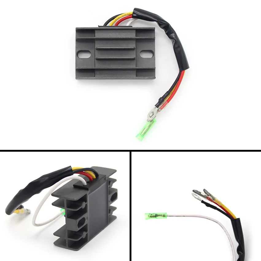 

Motorcycle Voltage Regulator Rectifier For Suzuki DF9.9 2005 2006 2007 2008 2009 DF15 2004 2005-2012 OEM:32801-94J00 32801-94J01