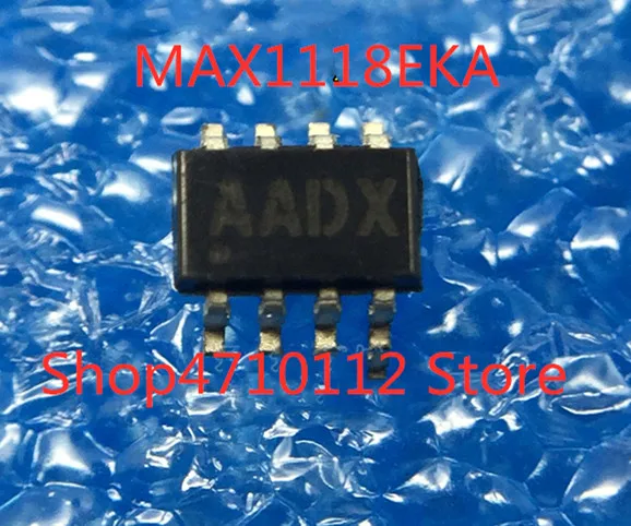 Free shipping NEW 10pcs/lot  MAX1118EKA+T MAX1118 MAX1118EKA AADX SOT23-8