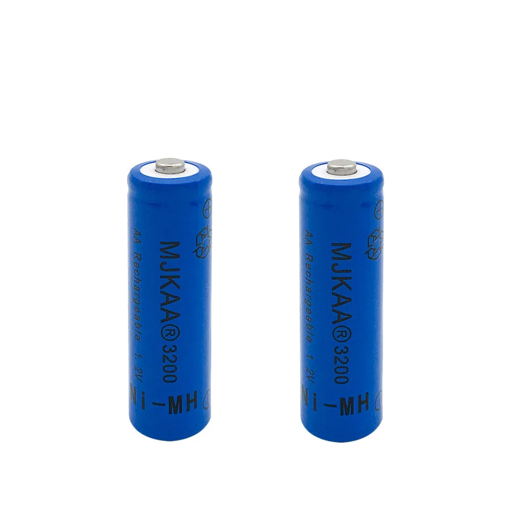 Factory price 10 PCs Cheap AA 3200 mAh 1.2 V Ni-MH battery for toys, electric car remote control