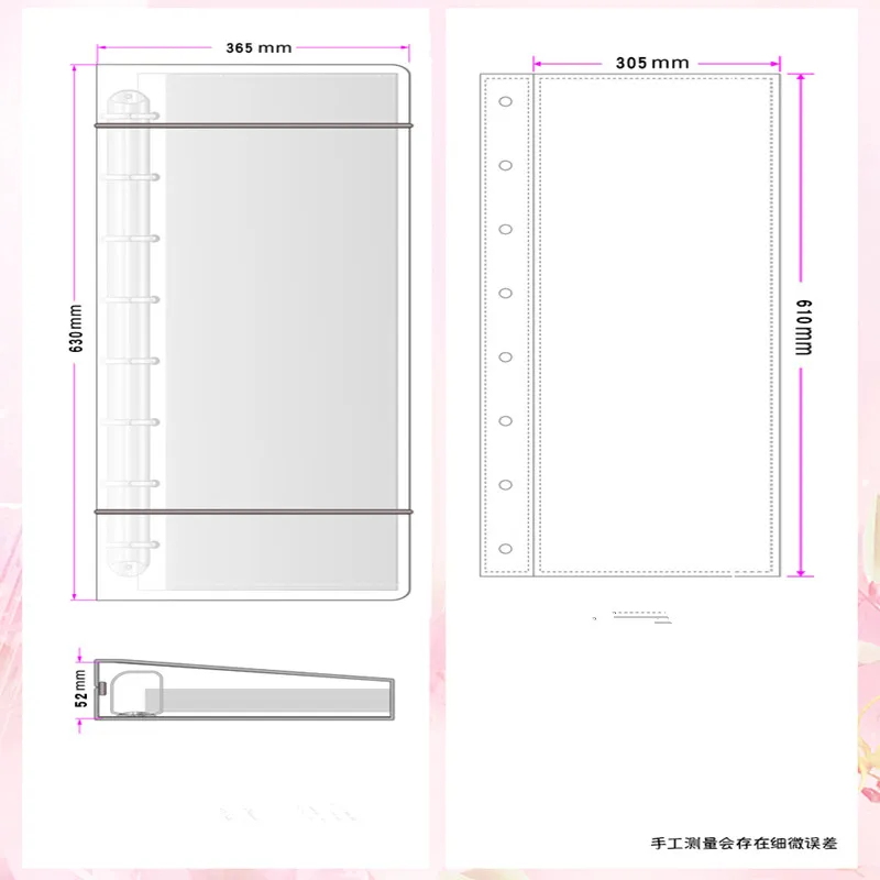 Hand Banner Vertical Storage Kpop idol, Blank Binding, 60x30cm