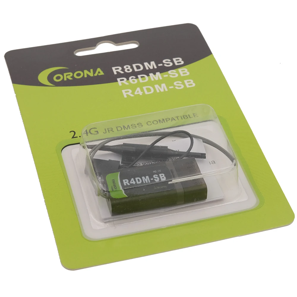 Corona R4DM-SB 2.4G JR DMSS Compatible receiver w/Sbus for XG6 XG7 XG8 XG11 XG14 transmitter