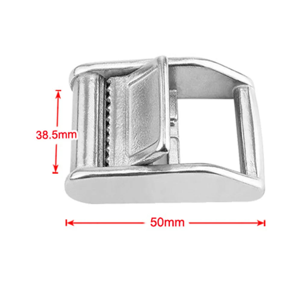 Stainless Steel 316 Cam Buckle Ratchet Buckle Tie Down Strap Or Webbing Cargo Lashing Lash Luggage Bag Belt Metal Buckle