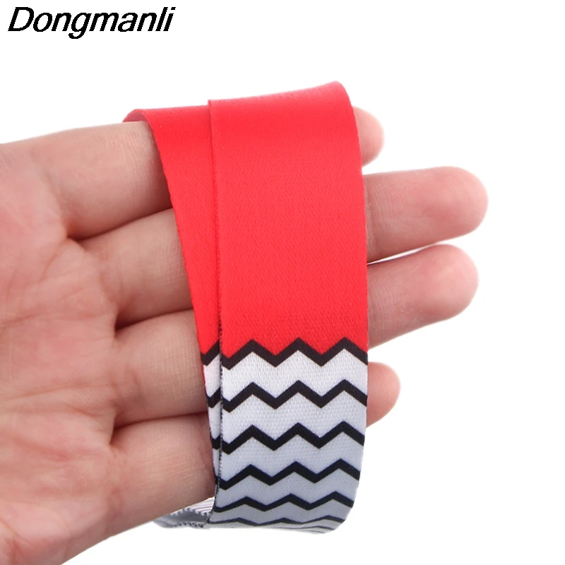 P4094 Dongmanli Twin Peaks TV Show Lanyard Badge ID Lanyards/ Mobile Phone Rope/ Key Lanyard Neck Straps Accessories