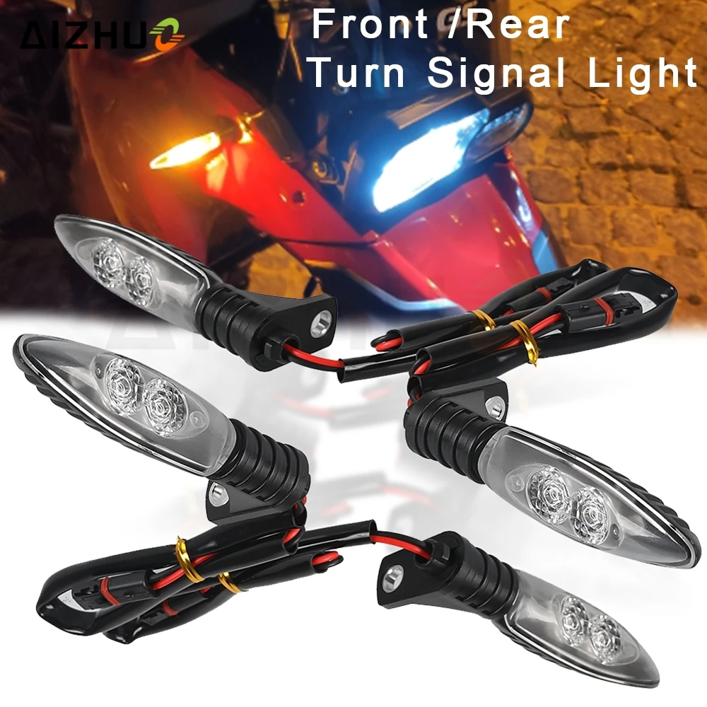 

Motorcycle 12V Front Rear Turn Signal FOR BMW S1000XR R nineT Urban G/S R1250GS R1200GS G310 GS R Racer Indicator Blinker Light