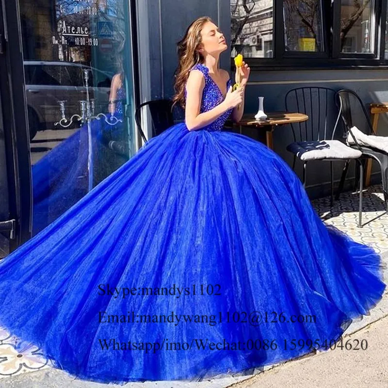 Luxury Beading Crystal Prom Dresses Long 2021 Sexy Backless Royal Blue Evening Party Gowns For Women Cheap Vestido de festa