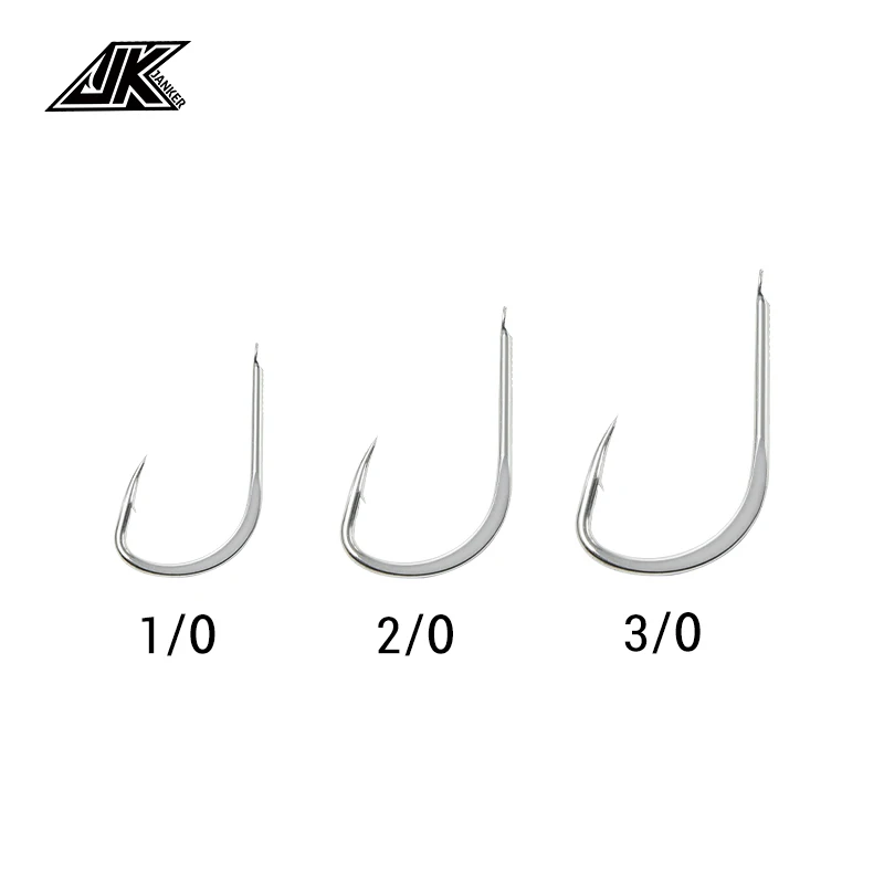 JK New Product LOLHV Light Jump Power Hook High-Carbon Steel Anti-Rust Coating Hook (Value Pack)