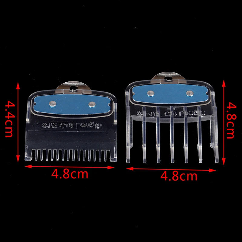 2pcs 1.5mm+4.5 mm Hair Clipper Guide Comb Set Standard Guards Attach Trimmer Parts