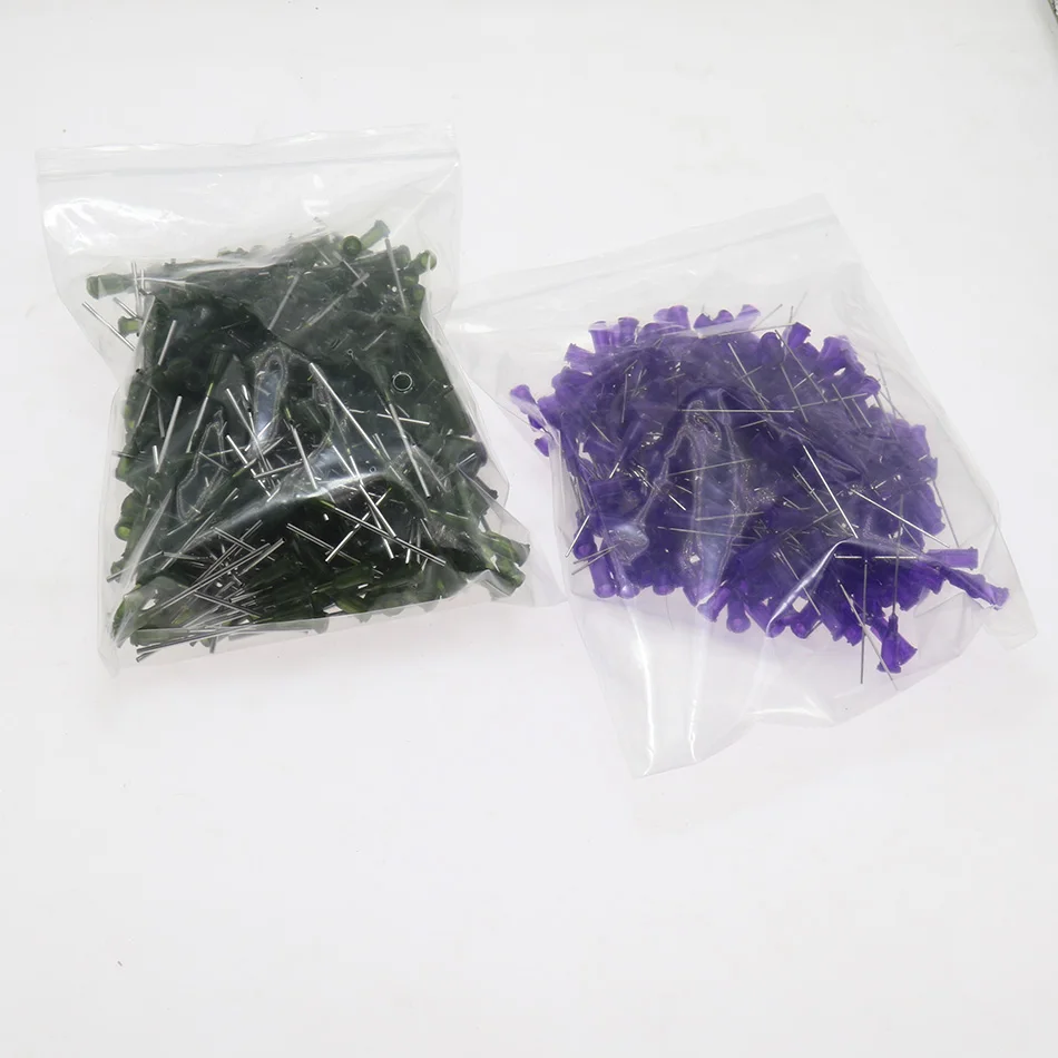 25pcs 1.5 Inch Screw Precision Tips Liquid Dispenser Syringe Blunt Needle Stainless Steel Tube 14G 20G 30G,Glue Dispensing