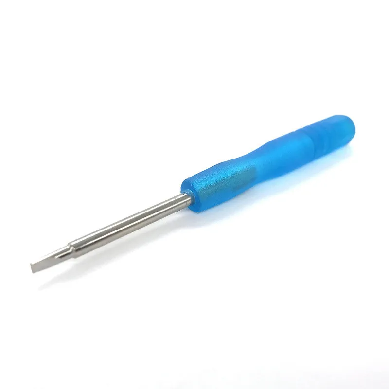 200Pcs 85mm Mini Blue Transparent Screwdriver Phillips Slotted Head Screw Driver Mobile Phone Repair Hand Tool