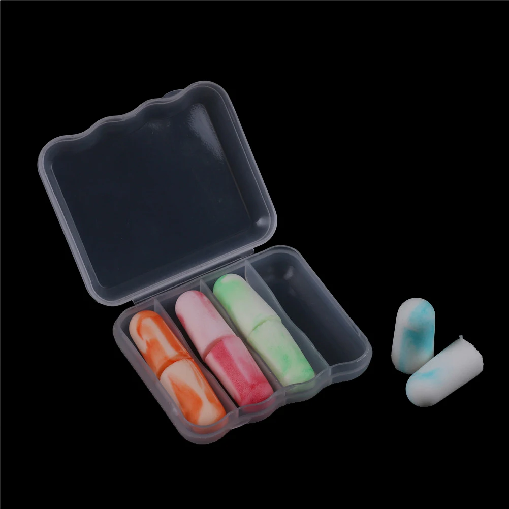 Soft Foam Ear Plugs Sleep Noise Prevention Earplugs Travel Sleeping Noise Reduction Hearing Protection Health Care 1/4/5Pairs