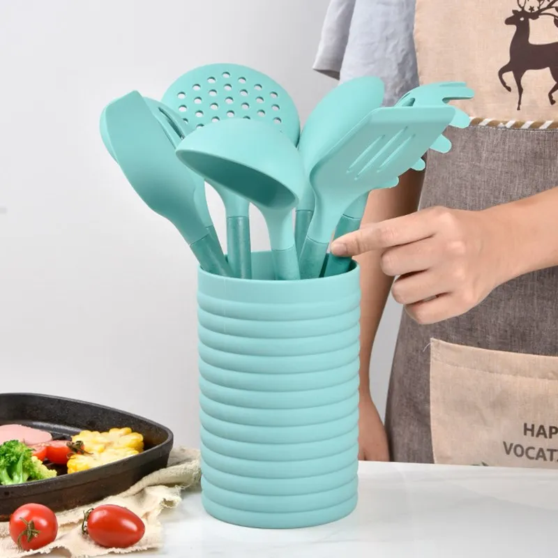 8pcs/set High Quality Easy To Clean Silicone Kitchenware , Kitchenware Kit Kitchen Tools Accessories