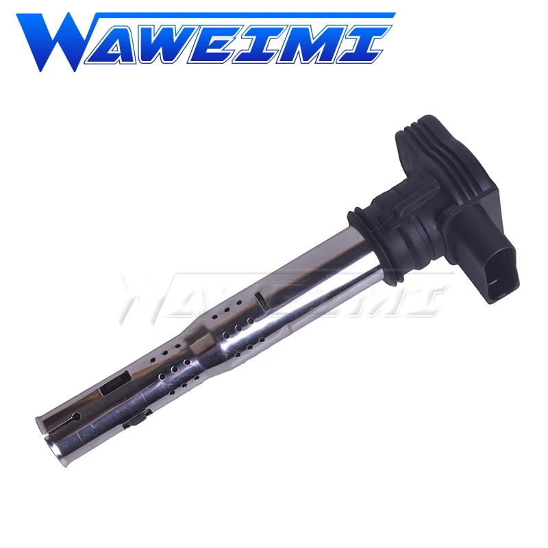 WAWEIMI Brand New Ignition Coil 07K905715 For R8 Q5 Q7 S4 S6 A4 A5 A6 A8 3.0 3.2 4.2 Touareg R8 New 07K905715A/B/C/D/E/F