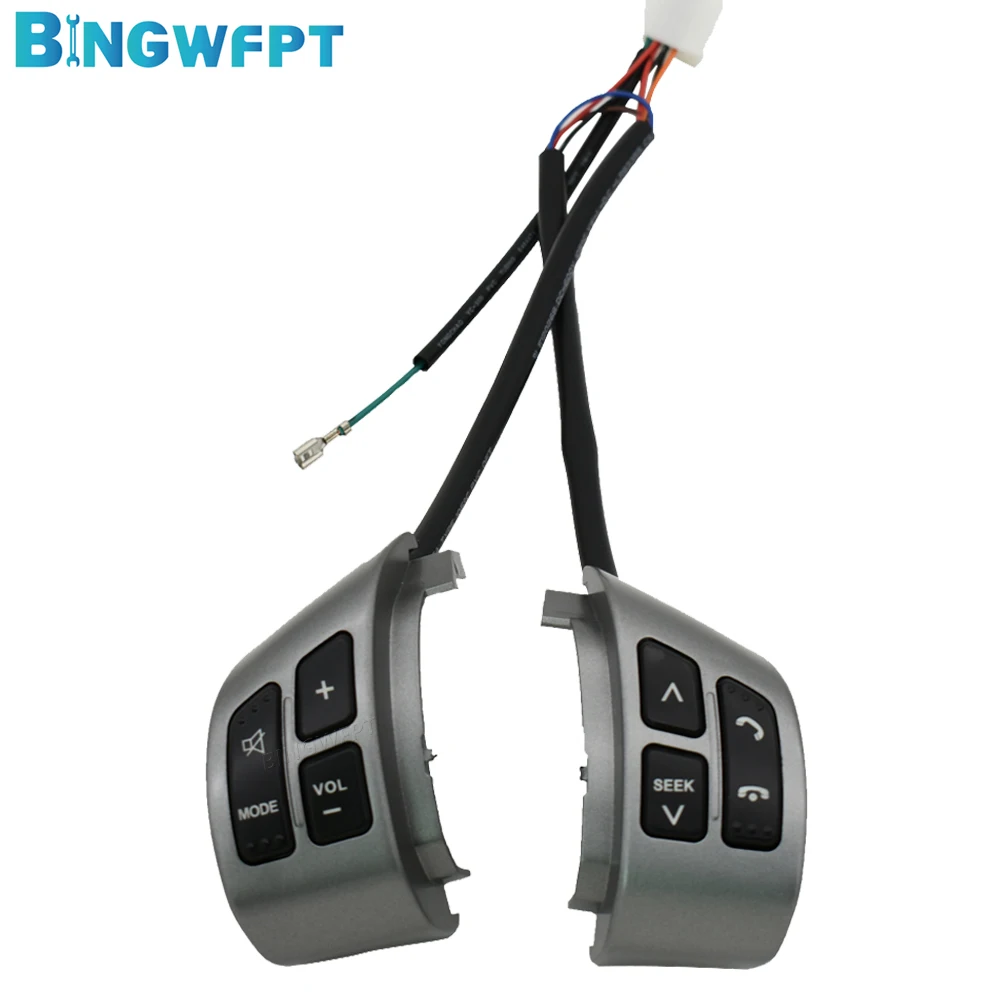 New Bluetooth Phone Media Control Button Switch For Suzuki SX4 Swift 2006-2013 Steering Wheel Button Switch Audio Volume