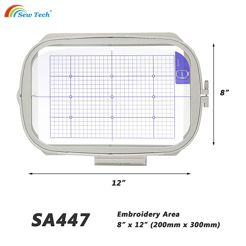 Obręcz do haftu Sew Tech do Brother Innovis Quattro 6000D 6700D 6750D BP2100 VE2200 Babylock Solaris, rama maszyny do szycia SA44