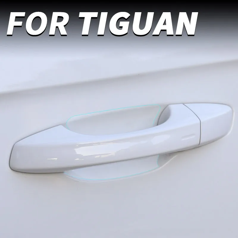 

FOR Volkswagen New Tiguan 2017 2018 2019 2020 2021 Car Door Bowl Film Handle Bowl Paint Protective Film Exterior Accessories