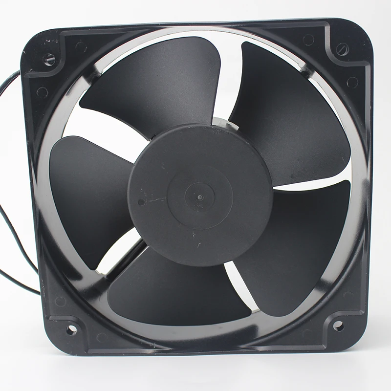 ZJSJ SJ20060HBL-2 Server Cooling Fan AC 220V 0.45A 200x200x60mm 2-Wire