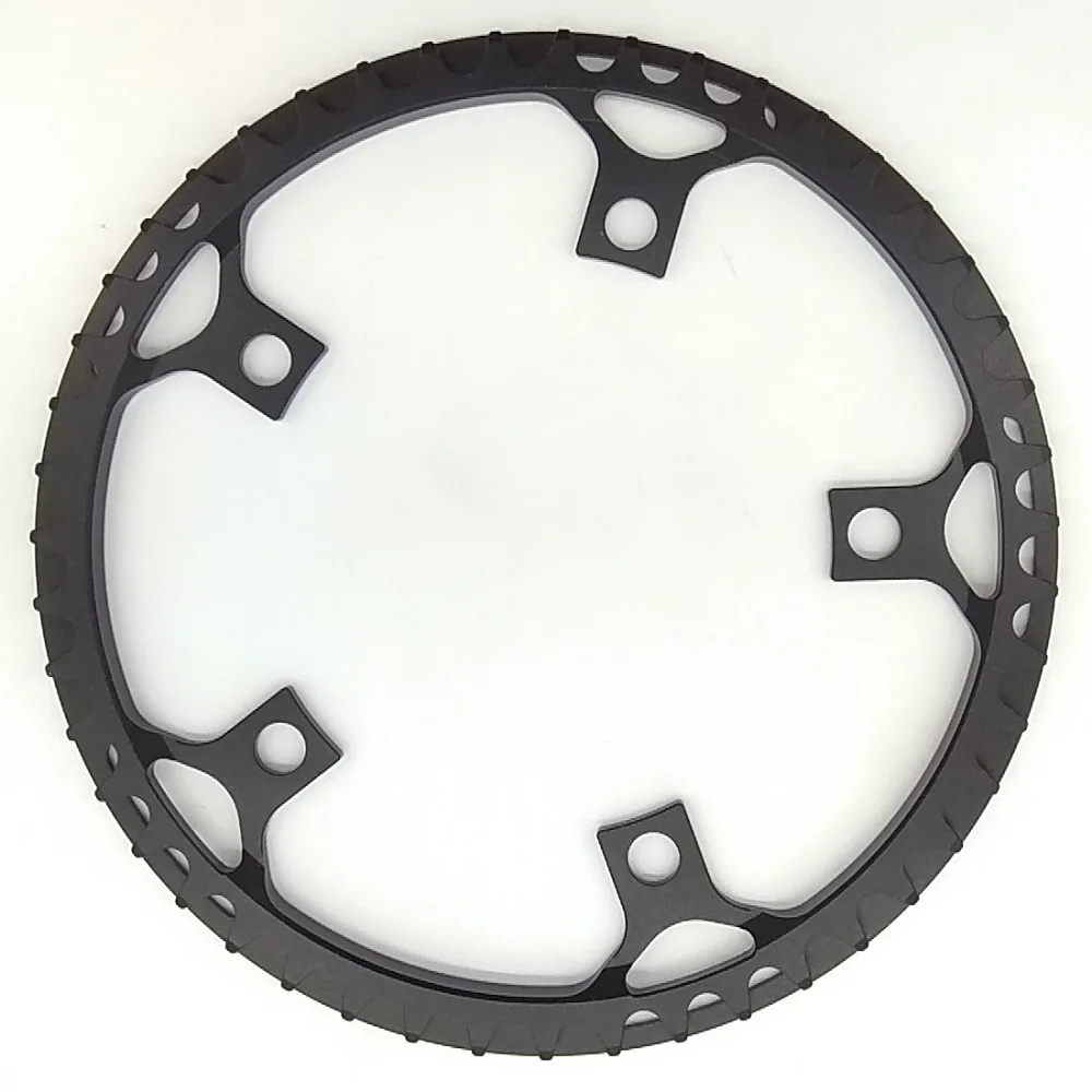 Folding Bike Chain Wheel Protective Plate 130 BCD 41T 45T 47T 50T 53T 56T Aluminum Alloy Road Bicycle Chainwheel