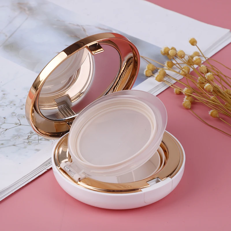 1 piece of empty mirror DIY air cushion puff box with air cushion BB cream container pots