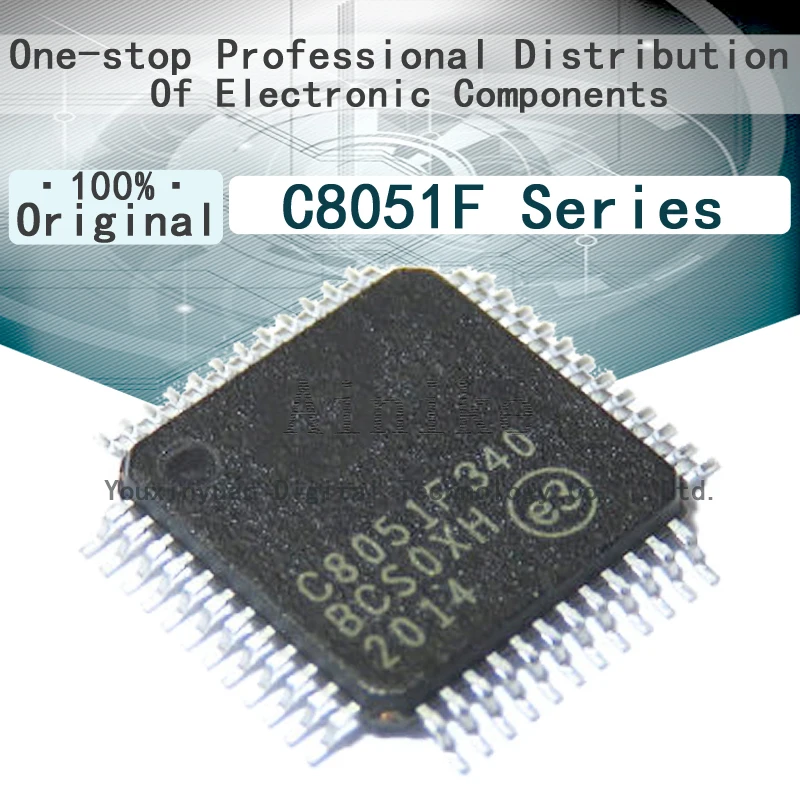 

5/Pcs New Original C8051F021-GQR C8051F041-GQR C8051F125-GQR C8051F340-GQR C8051F360-GQR C8051F380-GQR TQFP-48 Microcontroller