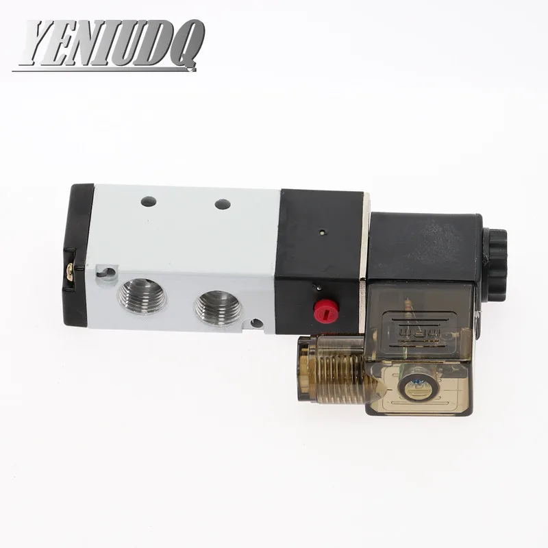 5Way 2 Position Airtac Electric Solenoid Valve 4V210-08 1/4\