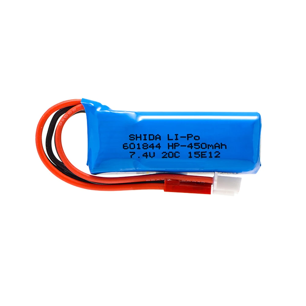 2 / 4 / 6 pz 7.4V 450mAh 20C Lipo batteria 2S per WLtoys K969 K989 K999 P929 P939 RC auto Rc Drone