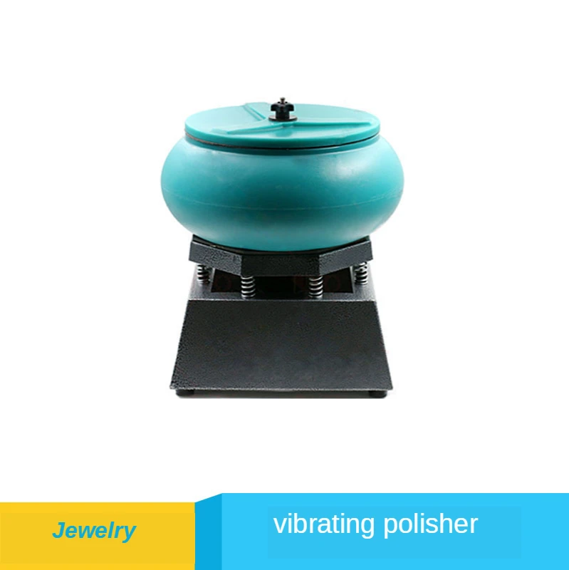 

12" 220V/110V Super Large Vibratory Tumbler Wet Dry Polisher Polishing Machine Jewelry polishing machine