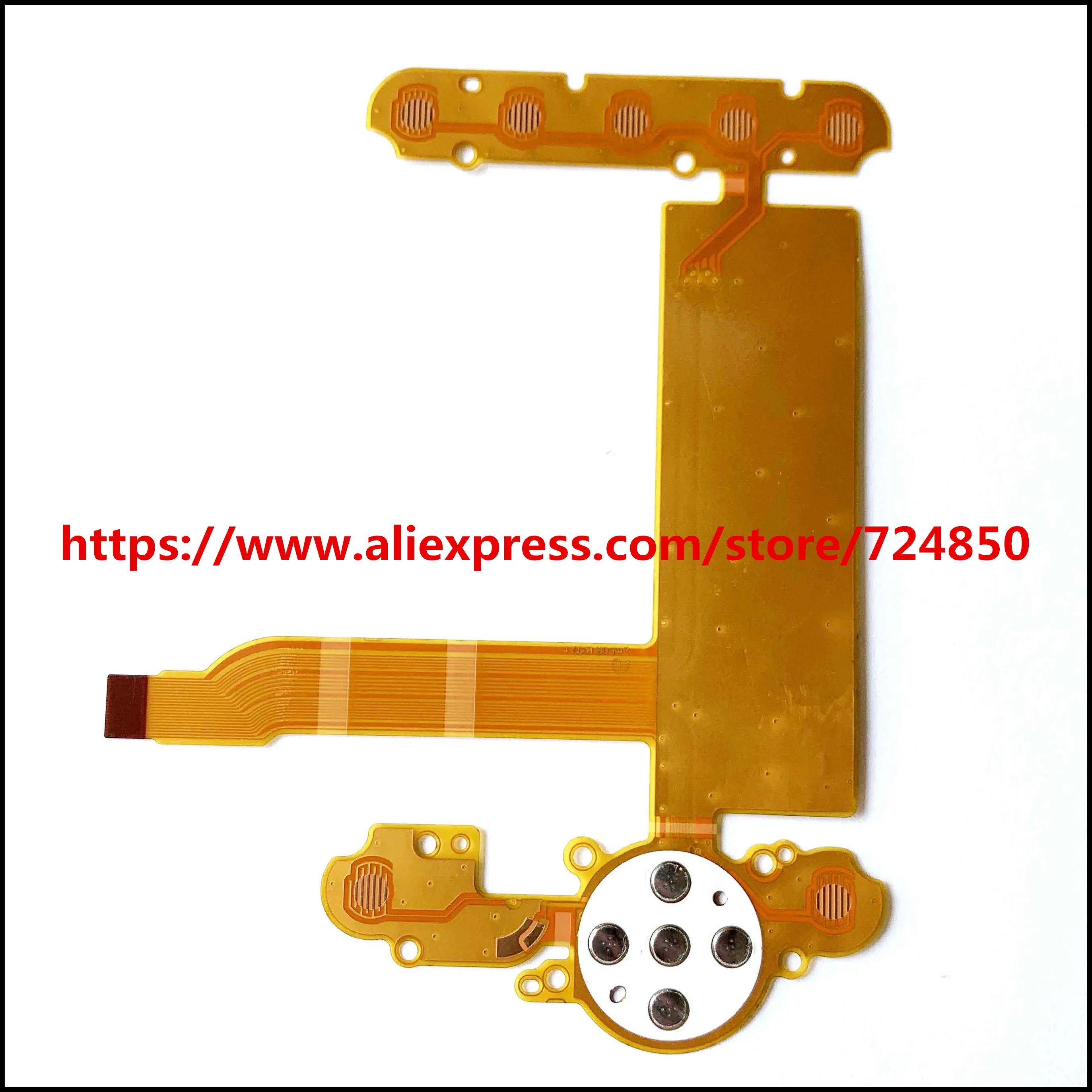 Novo botão de teclado tampa traseira cabo flexível para nikon d90 peça de reparo de câmera digital com interruptor