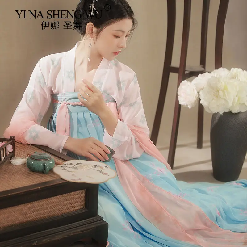 Nữ Trung Quốc Truyền Thống Nữ Quần Áo Công Chúa Hanfu Phong Cách Trung Hoa Cổ Đại Trang Phục Diễn Sân Khấu Retro Carnival Trang Phục