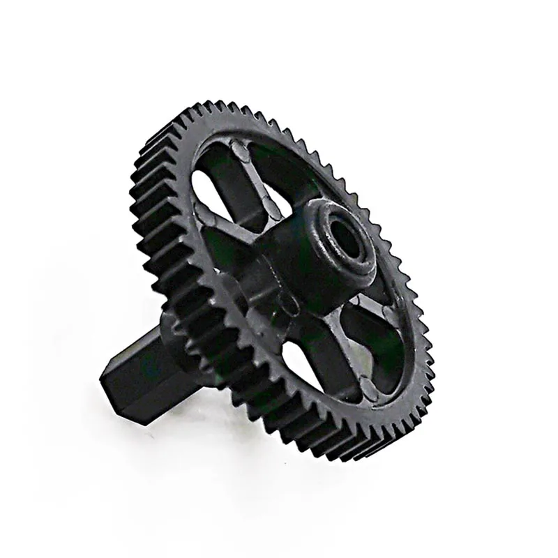 

553B 0.5M Black Cog-wheel 55 Tooth 28.5mm Main Shaft Gear of Toy Helicopter DIY Aircraft Model Parts