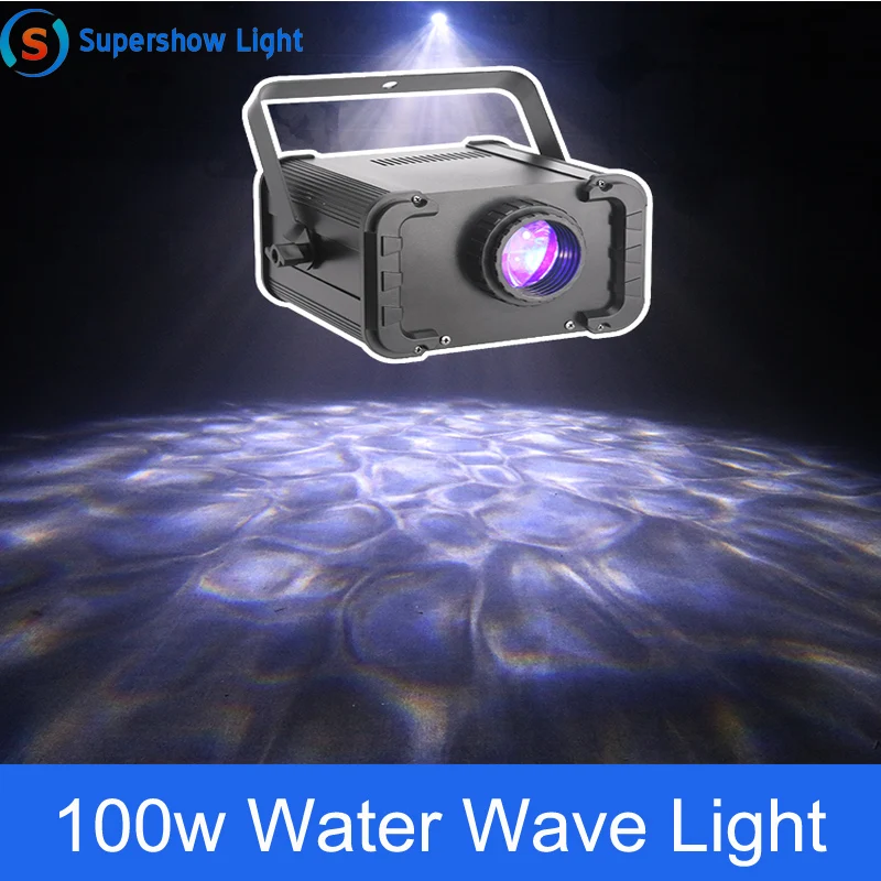 Smart LED Lights 100W White LED Magic Water Wave Flow Effect Light For Stage DJ Nightclub Disco