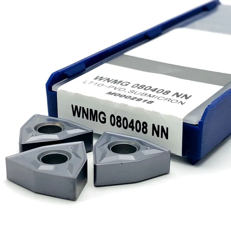 WNMG080404 WNMG080408 NN LT10 CNC Dụng Cụ Xoay 100% Thép Không Gỉ Chất Lượng Cao Bên Ngoài Dụng Cụ Xoay Carbide Lưỡi Dao WNMG 080408