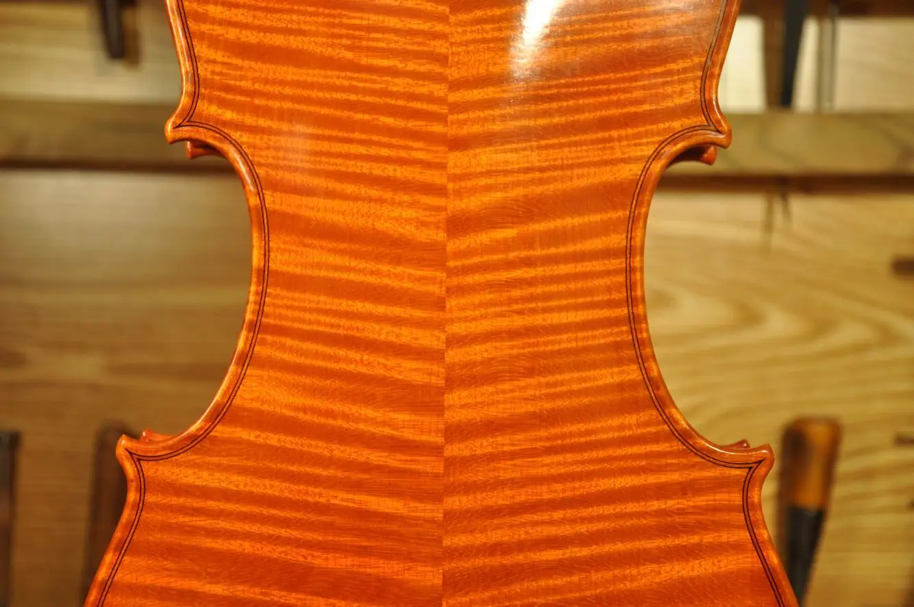 Italy Top Oil Varnish!A Great Stradivari 4/4 3/4  Violin! Master Tone! free case bow rosin violino accessories скрипка