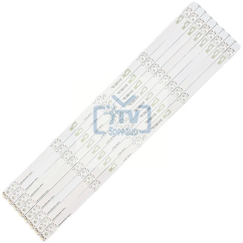 

8PCS LED Strip 5 Lamp For TCL_ODM_55_D1500_8*5_3030C YHF-4C-LB550T-YHA 55U36EBC 55L26CMC 55L2600C 55GA1600 LVF550CSDX 3V